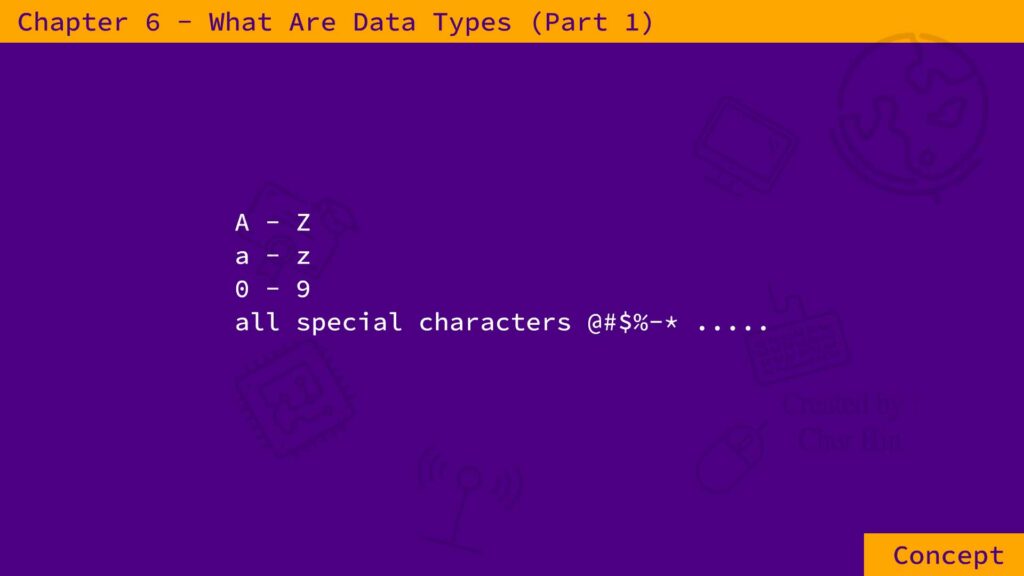 What are data types in Python programming | 3