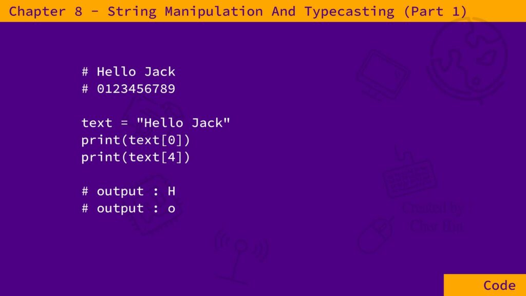 String manipulation in Python programming | 6